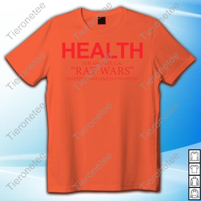 Health Merch Health Sicko Black T Shirt
