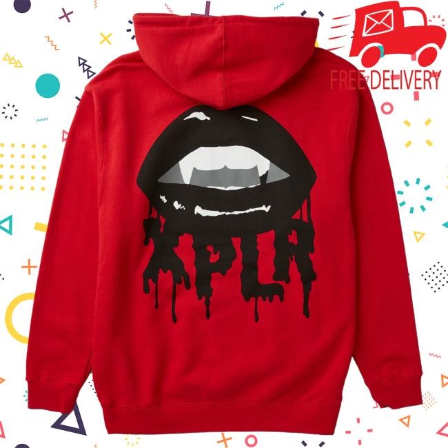 Official Sam And Colby Merch Store Shopxplr Sam And Colby Fangs Crew Red Xplr SamAndColby