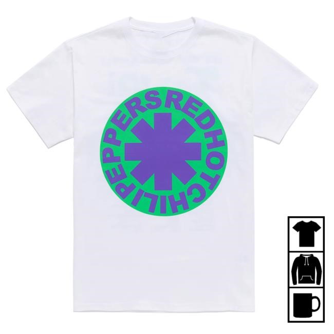 Classic Tour Long Sleeve Shirt 2024 - Green/Purple - Red Hot Chili Peppers