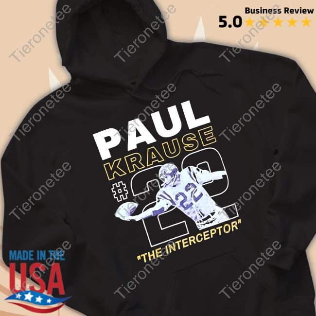 Official Paul Krause New Shirt