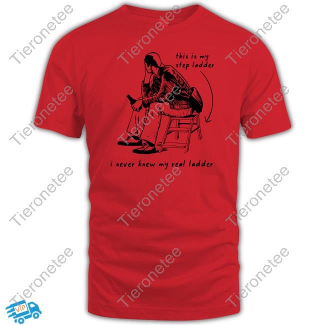 Official This Is My Step Ladder I Never Knew My Read Ladder Shirt Long Sleeve Tee