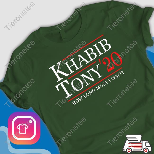 Khabib Tony 20 How Long Must I Wait Hoodie
