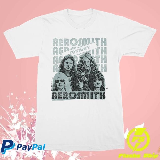 Official Aerosmith Tonight New Shirt