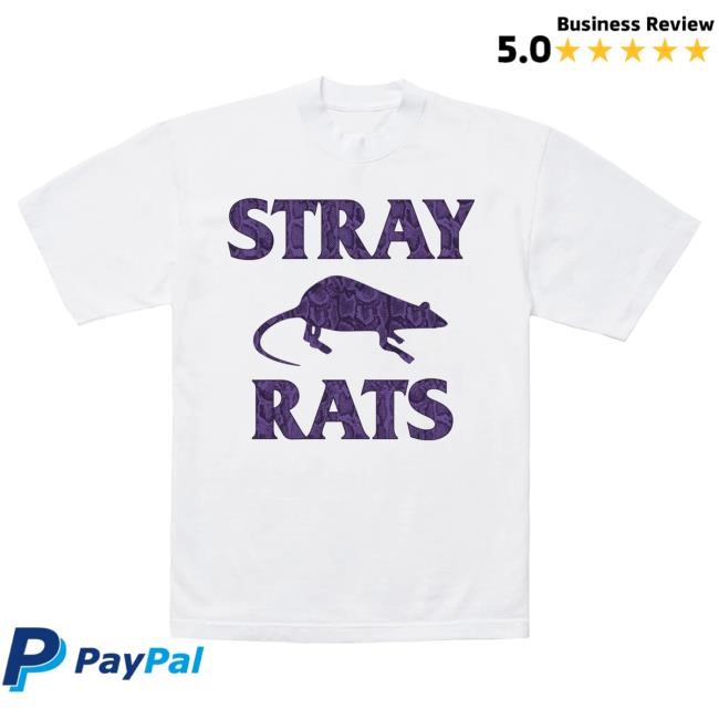 Official Stray Rats Snakeskin Rodenticide Tee