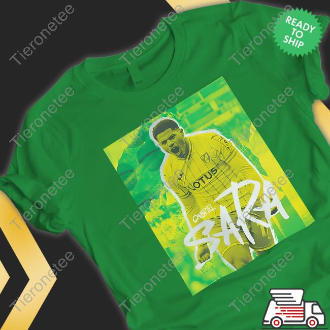 Official Norwich City Gabriel Sara Shirt Canaries Merch