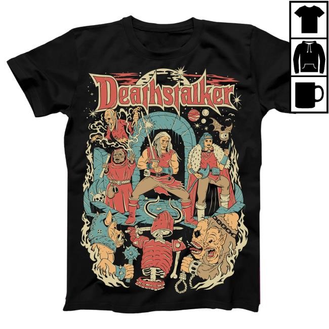 Deathstalker “Sorcerers Order” Regular Tee Featuring Creep-O-Rama Art