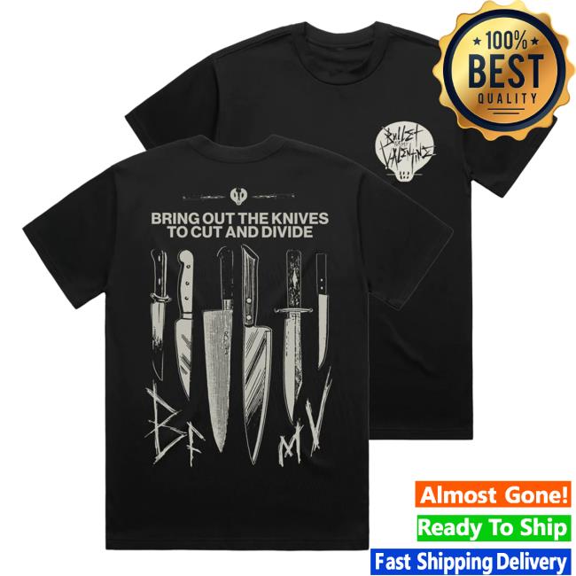 Bring Out The Knives Black Top Shirt