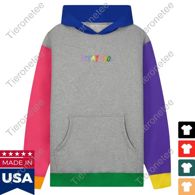 Official Stay Cool Clothing Store Staycool Colorblock Crewneck Heather Grey StaycoolNyc