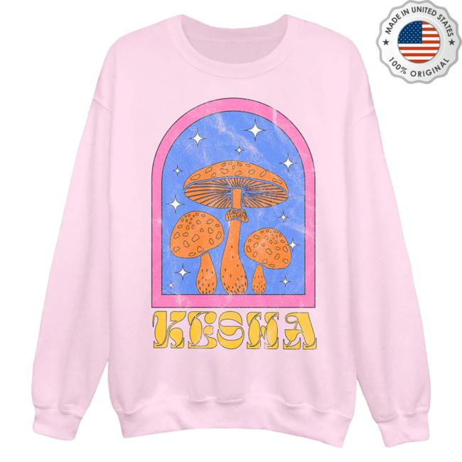 Official Kesha Tour Merch Shroomies Crewneck Ke$ha Clothing Store Shop