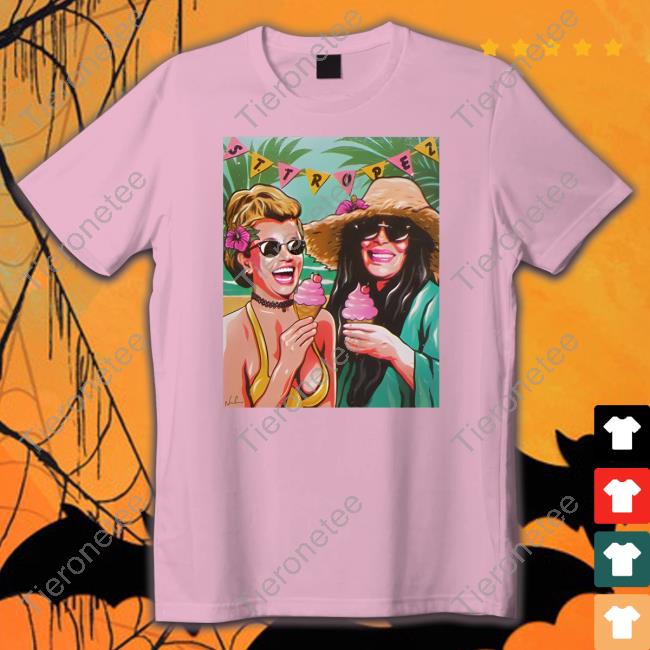 Official Nordacious Merch Ice Cream In St Tropez Tee Shirt