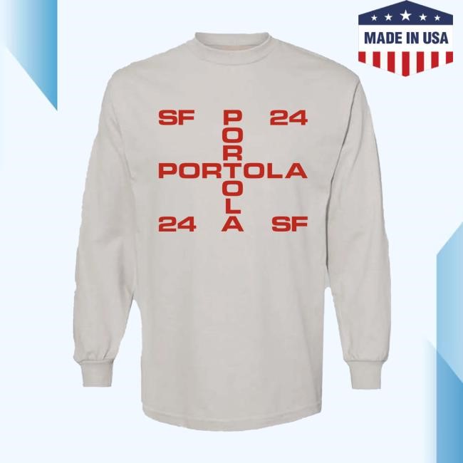 Cross Logo Lineup L/S – Portola Music Festival Merch