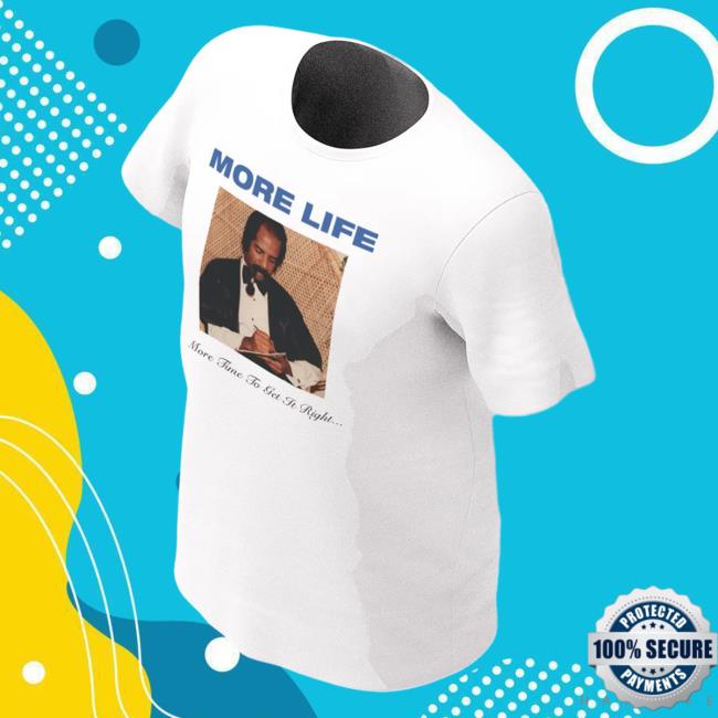 Official Drake Related Merch Store Shop Drake More Life Popover Shirt - White Drakerelated