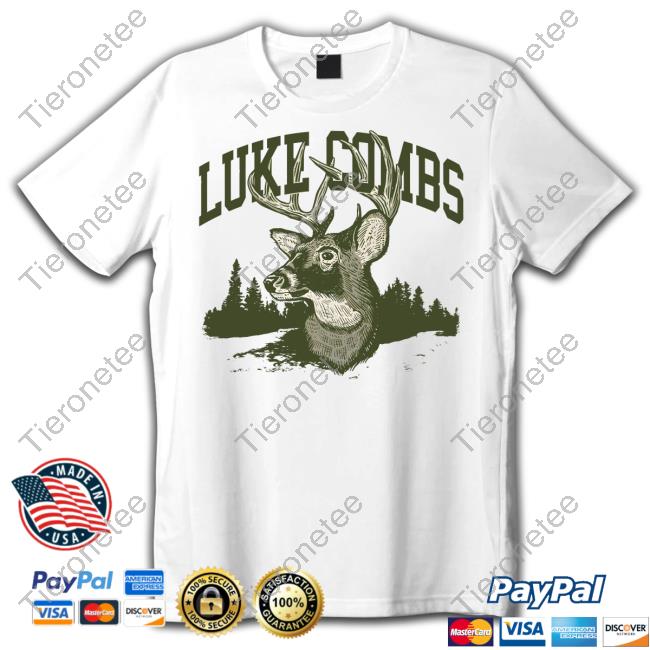 Official Luke Combs Merch Luke Combs Deer Shirt