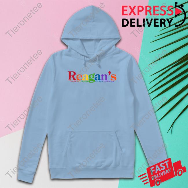 Official Reagan's Grave Is A Gender Neutral Bathroom T Shirt Reagan's Grave Is A Gender Neutral Bathroom Hoodie