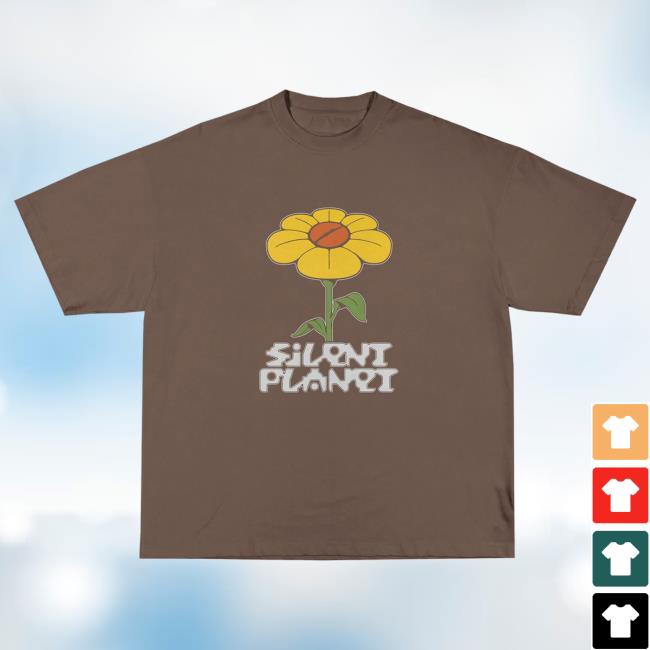 Official Silent Planet Merch Silent Planet Visible Unseen Shirts - Espresso