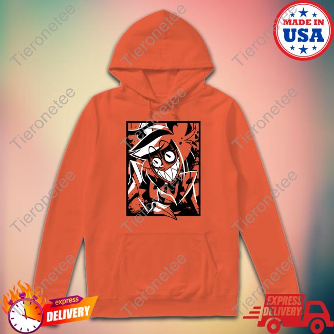 Shark Robot Shop Alastor Murderous Portrait T-Shirt Hellaverse