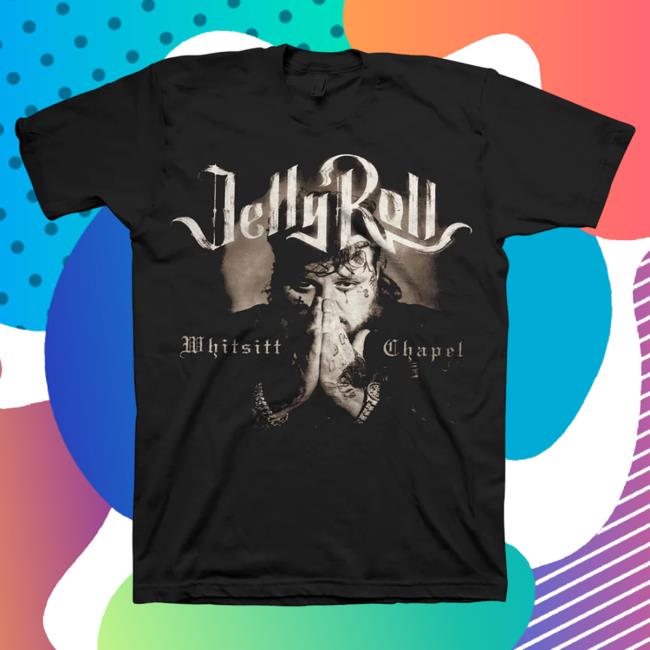 Official Rockabilia Merch Jelly Roll Prayer Tees