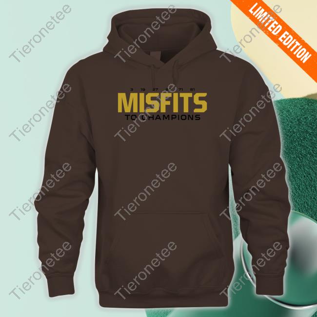 Vegas Varsity Merch Misfits To Champions Hoodie