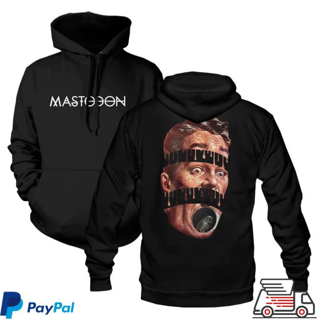 Official Mastodon Rocks Merch Store Mastodon Headsplit Owl Hooded Sweatshirt Mastodonrocks