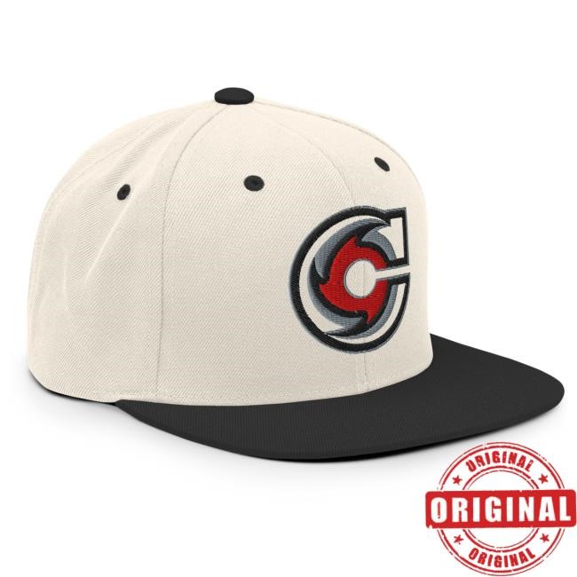 Cincy Shirts Cyclones Logo Snapback Hat Premium Graphic