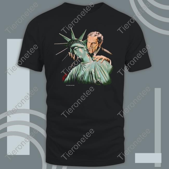 George Bush Vampire Bush Sucking Liberty Edition Limited Shirt 2022 Black