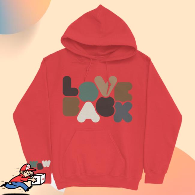 Why Don't We Merch Limited Quantity Love Back Bubbles Hoodie