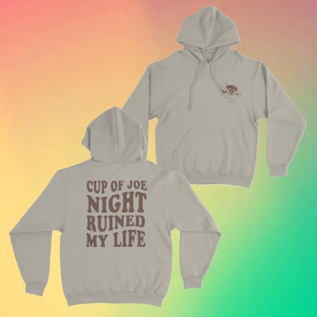 Cup Of Joe Night Pullover Hoodie Joe Jonas