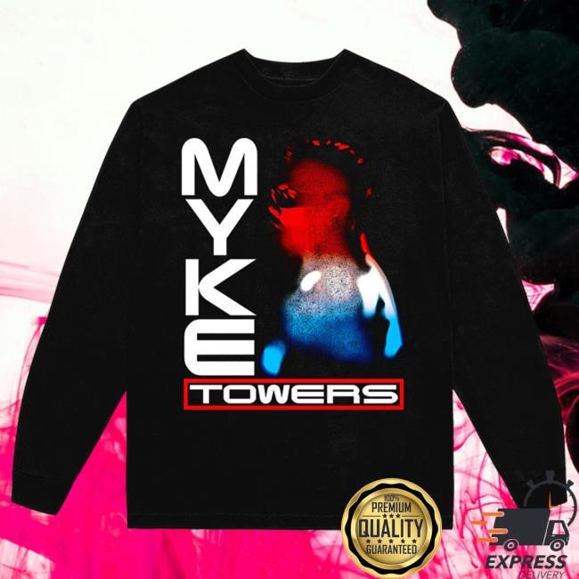 Official Myke Towers Store Shop La Pantera Negra L/S Tee