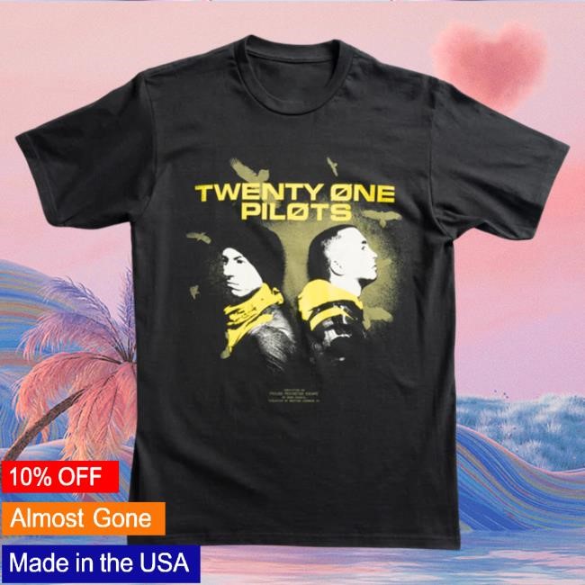 Official 21 Pilots Merch Store Shop Twenty One Pilots Back 2 Back Eagle Hot Shirt