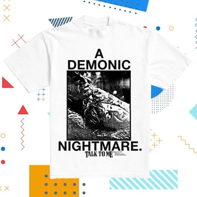 Official A24 Merch Store A24 Films Online Ceramics X Talk To Me Demonic Nightmare Tshirt A24 Shop