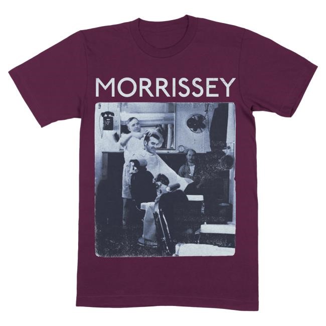 Mporium Barbershop Hot Shirt Maroon Official Morrissey Merch Store Shop
