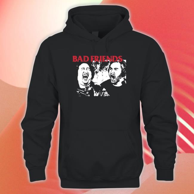 Official bad friends merch Yelling T-Shirt