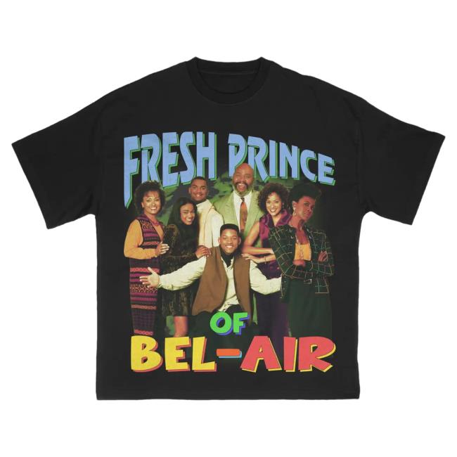 Official Do Not Disturb Clothing Store Shop Dnd By Ferris Fresh Prince Of Bel-Air T Shirt Black