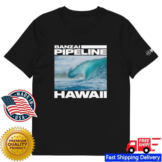 Official Wsl Store World Surf League Banzai Pipeline Wave T Shirt