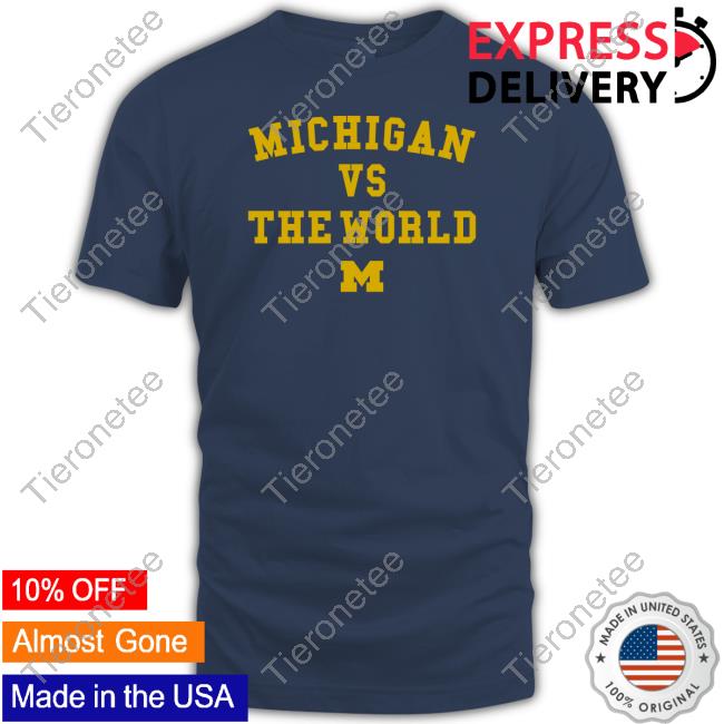 Breakingt Michigan Vs. The World Sweatshirt