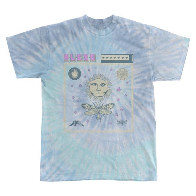 Official Sandy Alex G Merch Alex G Moth Tie Dye Sweaters