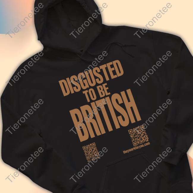 Katharine Hamnett Disgusted To Be British Brown Logo T Shirt