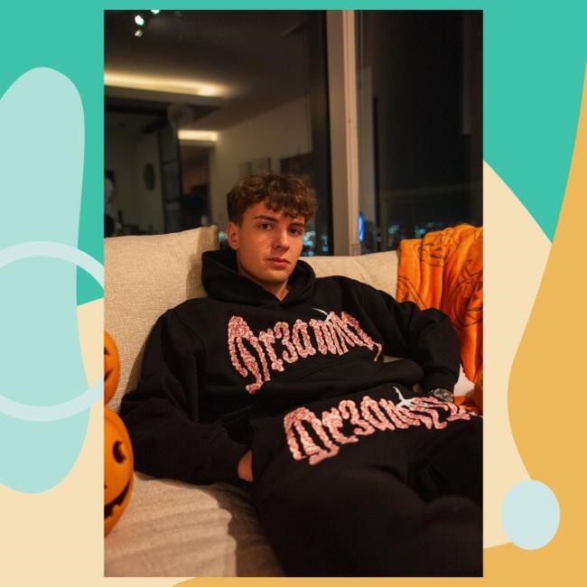 Official Clix Merch Skull Arch Logo Pullover Sweatshirt (Black) Clix Dr3amin Clothing Shop Dr3aminClothing