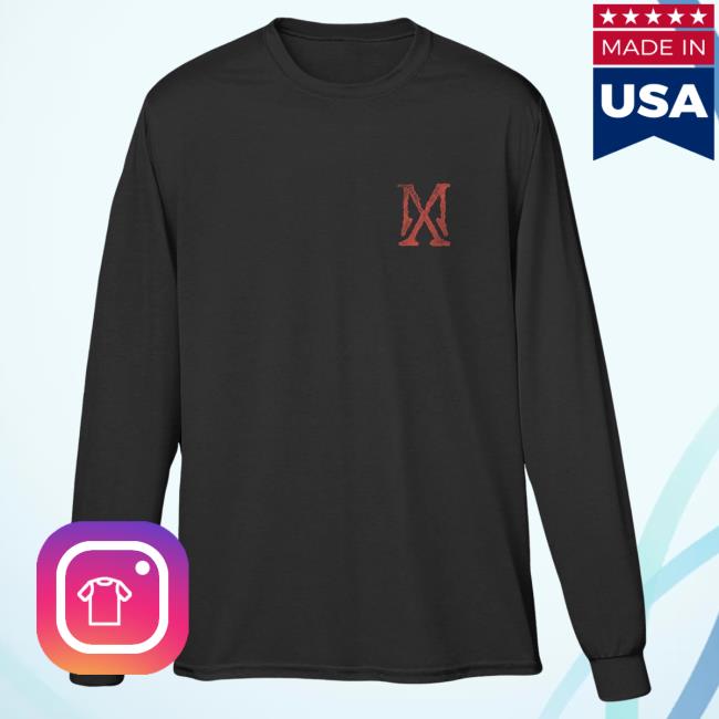 Official Madonna Merch Store Mx Logo Passport Stamp Long Sleeve Tshirt Madonna Apparel Clothing Shop