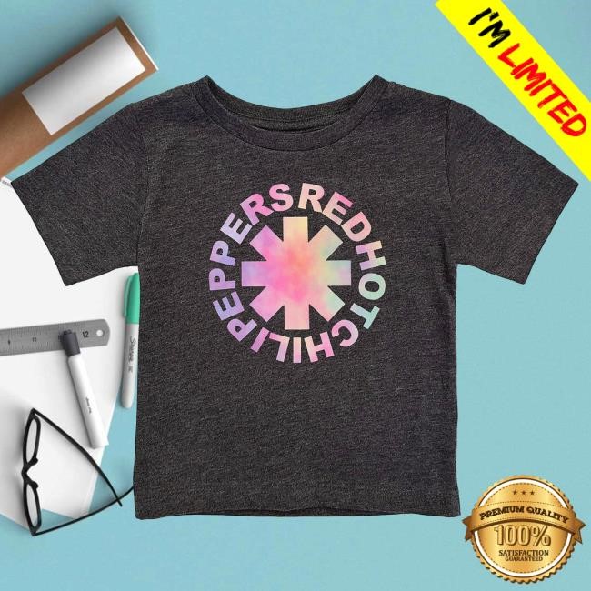 Infant Rainbow Asterisk New Shirt Black – Red Hot Chili Peppers