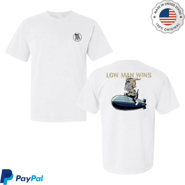 Official Barstool Huskies Merch Store Barstool U Low Man Wins T-Shirt Barstoolhuskies Apparel Clothing Shop