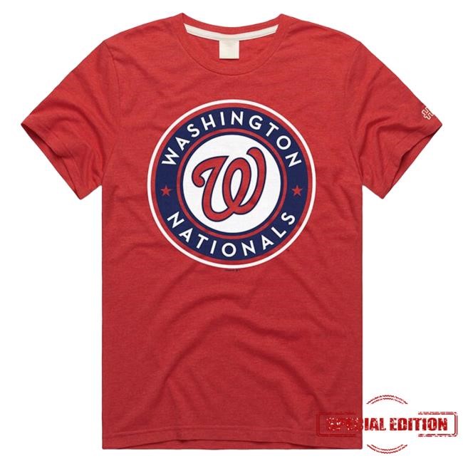 Homage Washington Nationals Red 2011 Short Sleeve Fashion Shirts | Rally House Official Merch Store – Buy Official MLB T Shirt