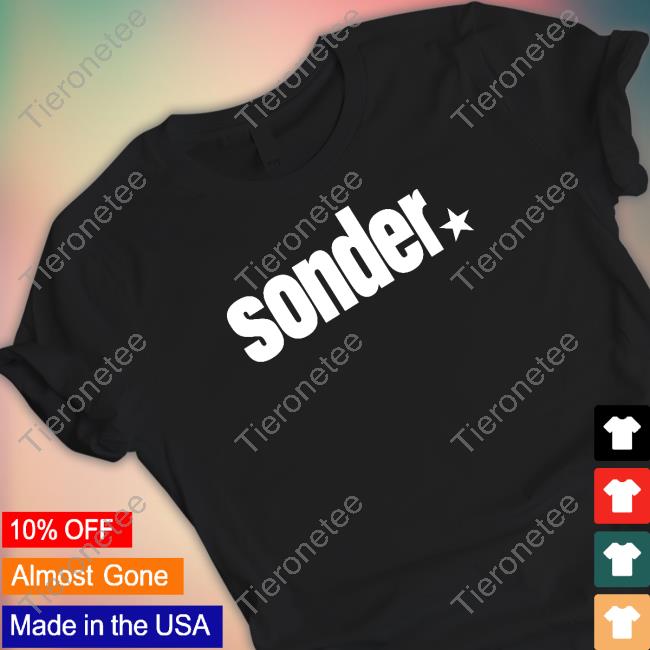 Official Sonder Merch Star Logo T Shirts