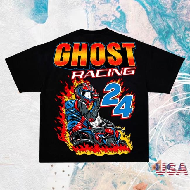 Official Ghost Racing Apparel Ghost Racing RB Look Back Hoody - Black
