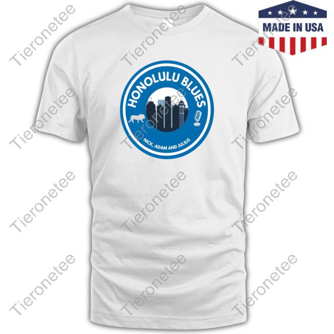 Honolulu Blue Logo Tee Shirt