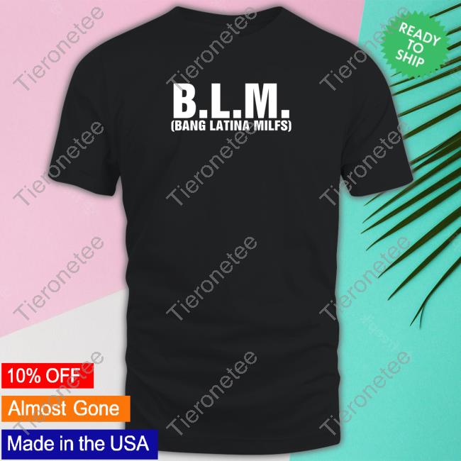 Official Blm Bang Latina Milfs Hooded Sweatshirt