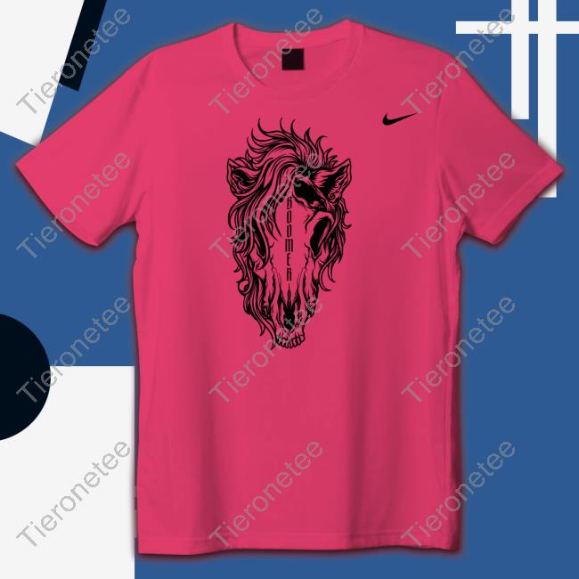 Oklahoma Sooners Boomer Horse Skull Nike T Shirts