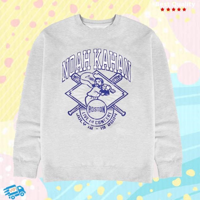 Fenway Fanatic Crew Neck Sweatshirt - Noah Kahan Merch