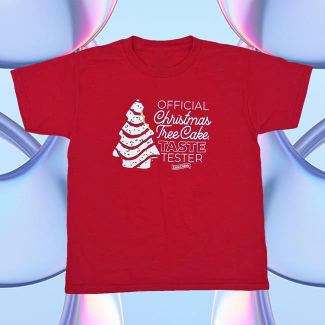 Official Little Debbie Official Christmas Tree Cake Taste Tester T Shirts