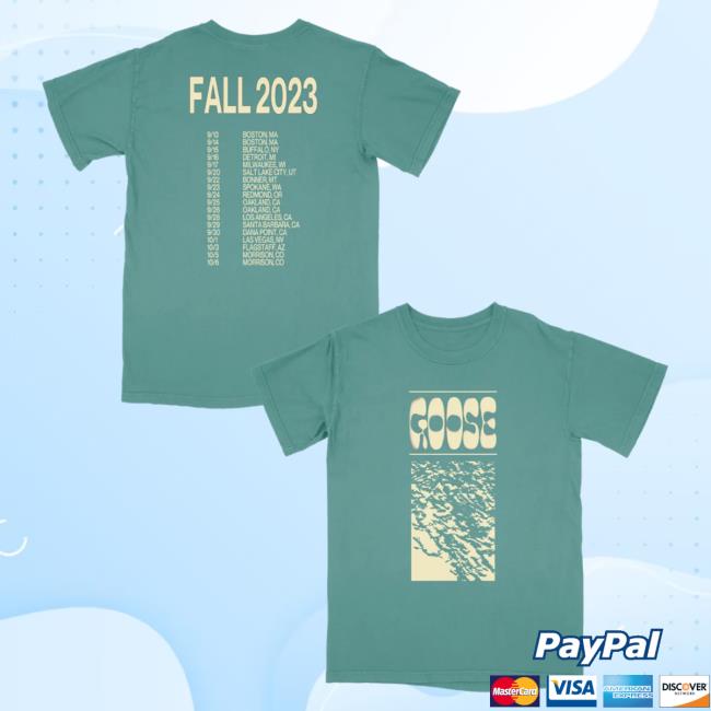Official Goose The Band Merch Goosetheband Drippy Tour Shirt